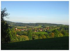 Blick auf Weidenberg