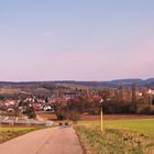 Blick auf Weinort Zeutern