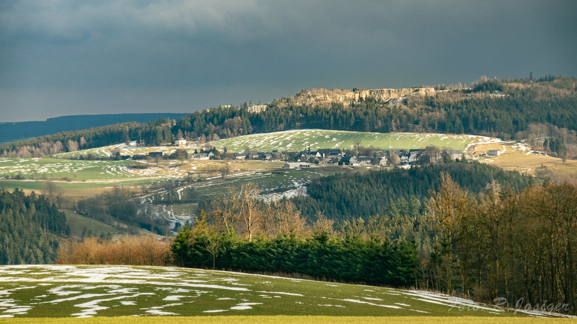 Blick auf Weitisberga