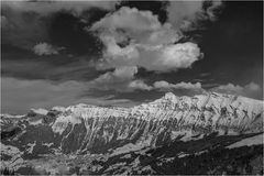 Blick auf Wengen