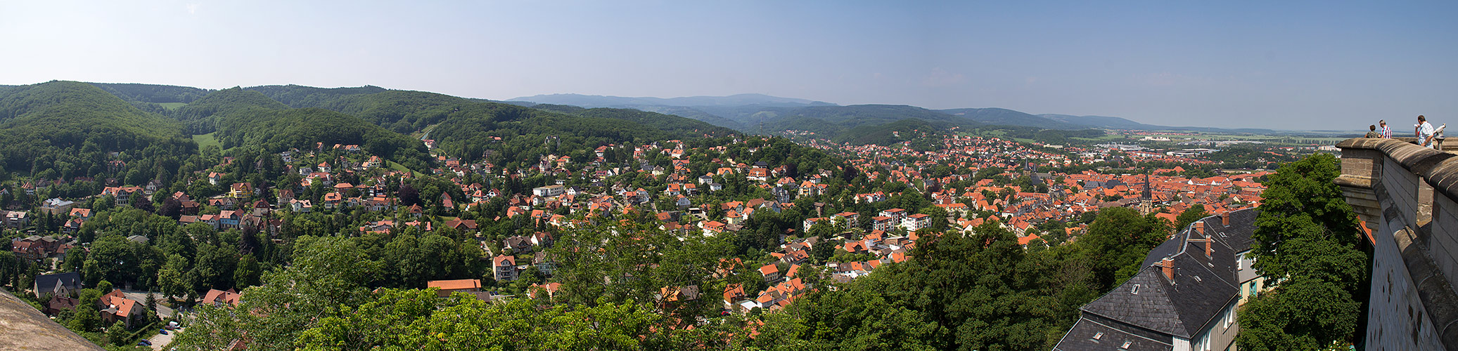 Blick auf Wernigerode