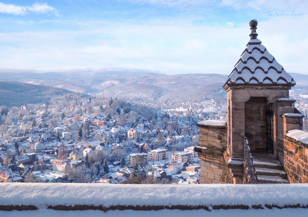 Blick auf Wernigerode...