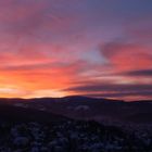 Blick auf Wernigerode und den Brocken