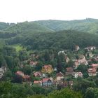 Blick auf Wernigerode vom Burgplatz