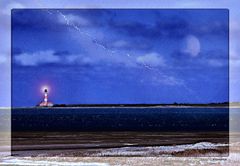 - Blick auf Westerhever -