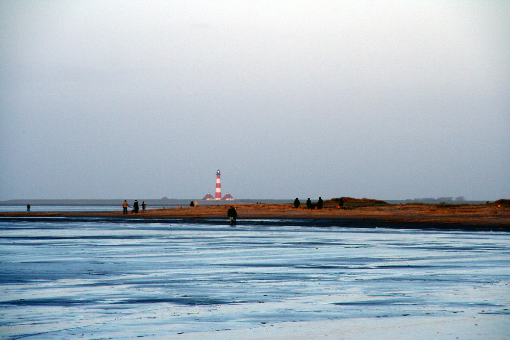 Blick auf Westerheversand