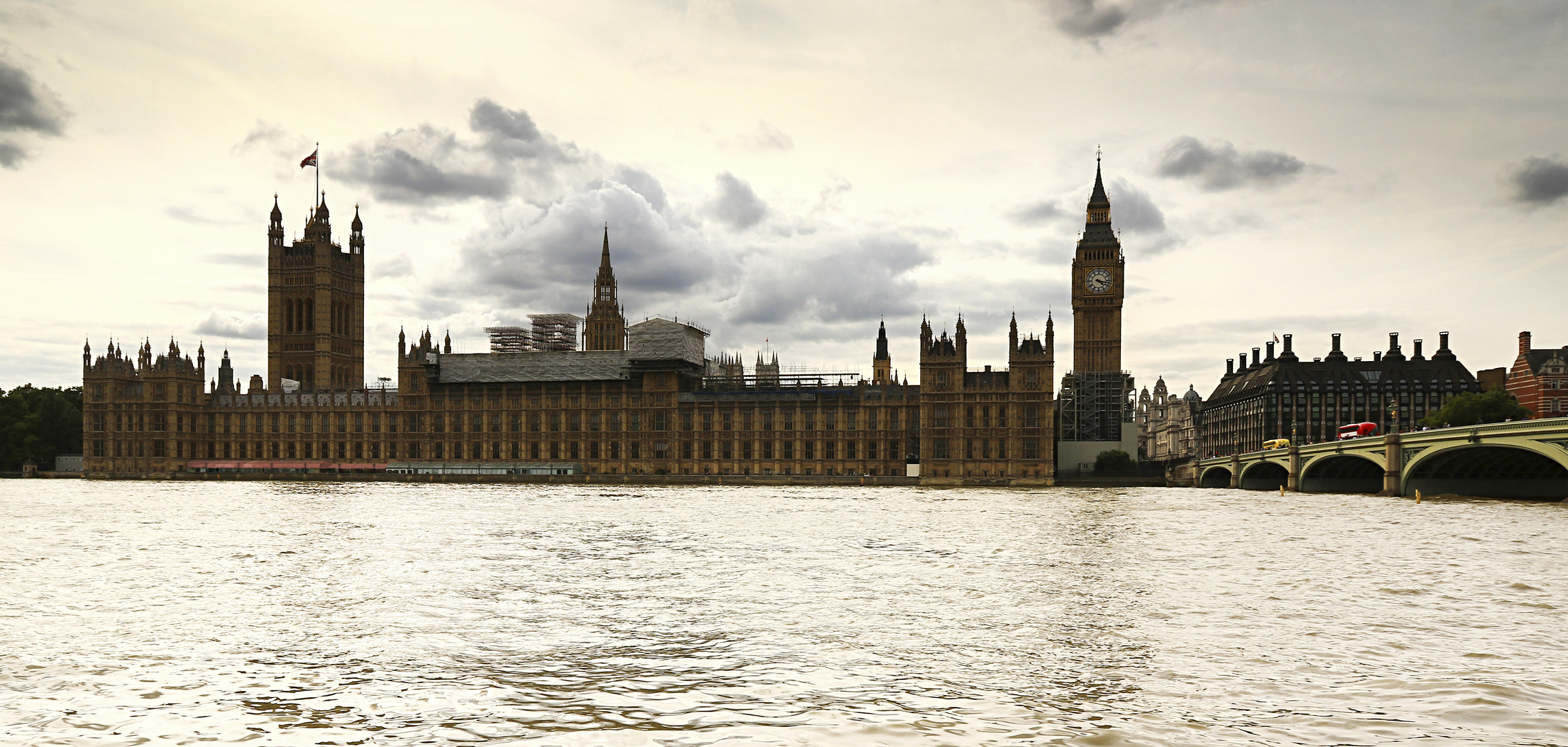 Blick auf Westminster