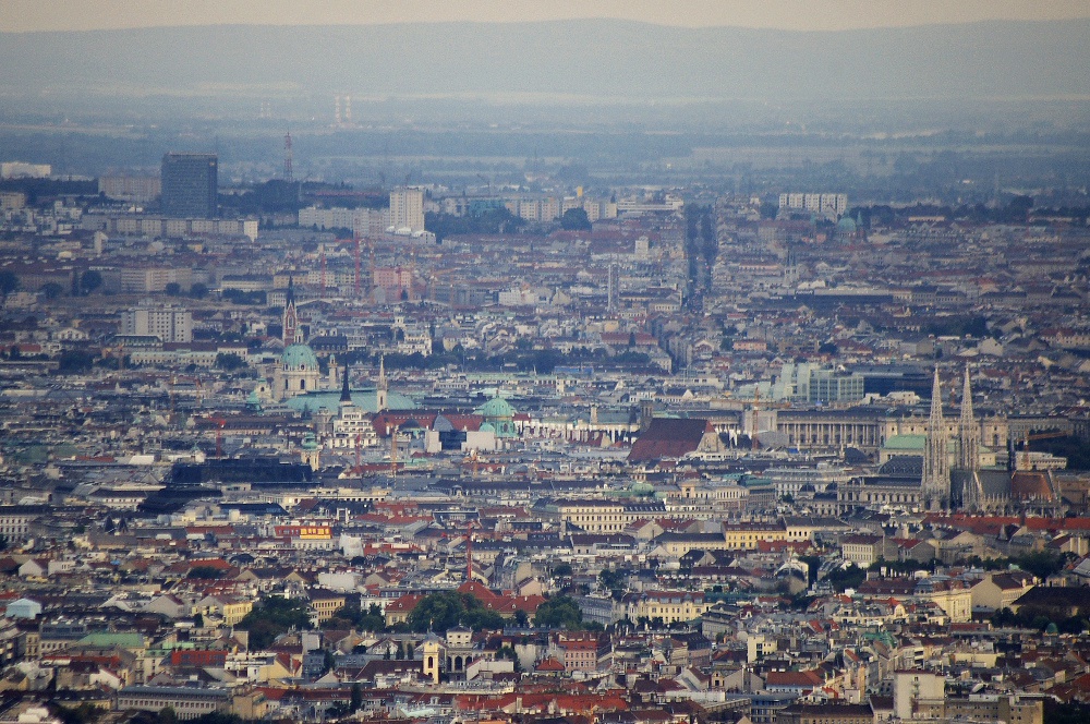 Blick auf Wien