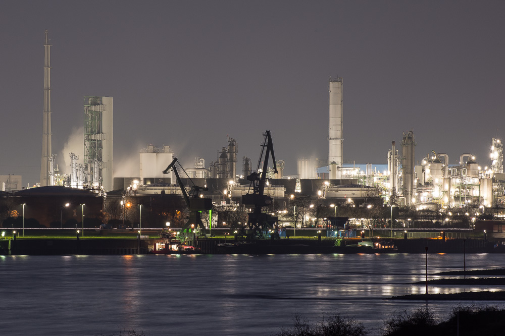 Blick auf Worringen / Dormagen