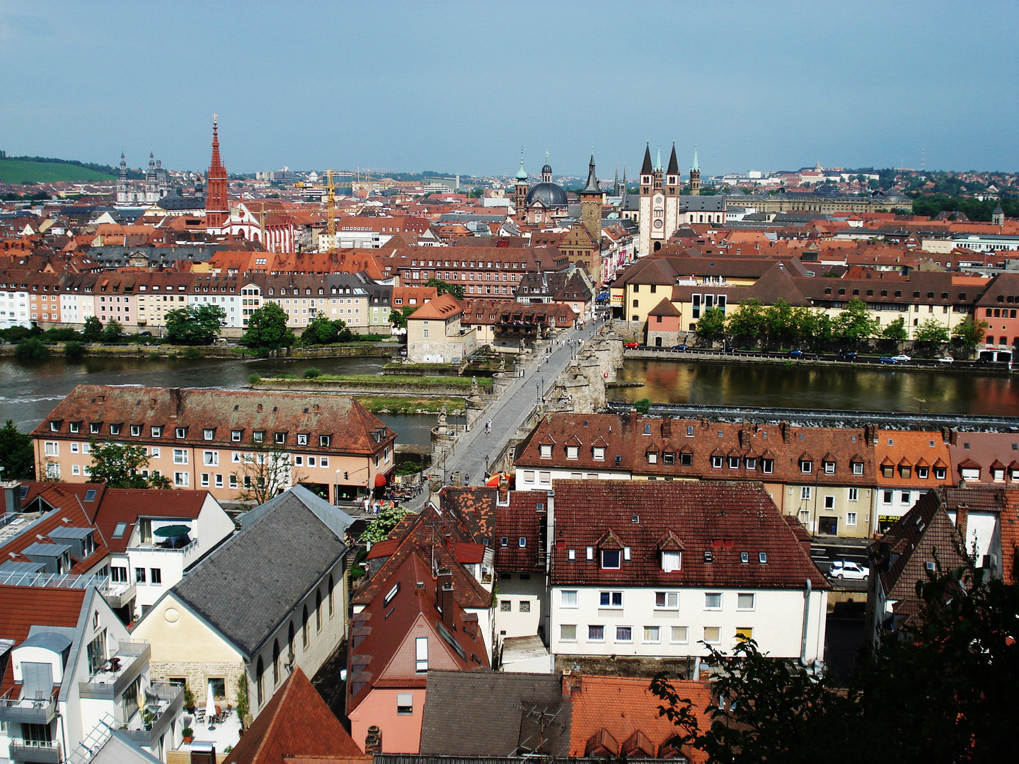 blick auf würzburg