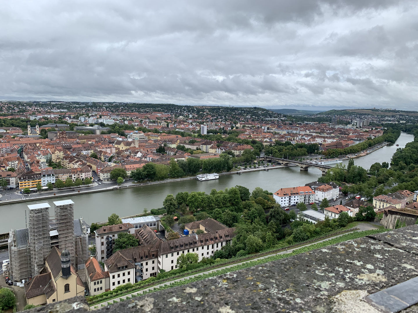 Blick auf Würzburg