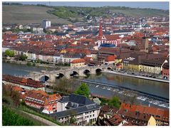 Blick auf Würzburg