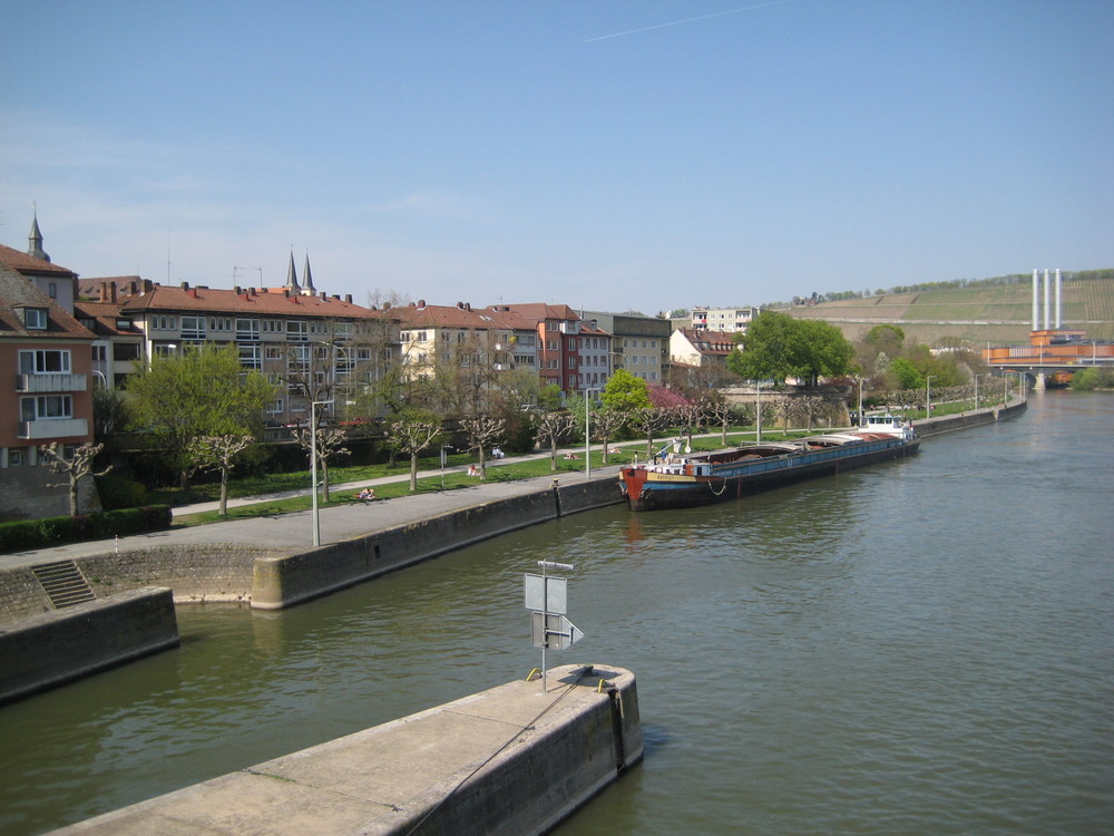 Blick auf Würzburg