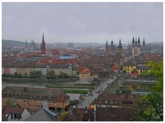 Blick auf Würzburg