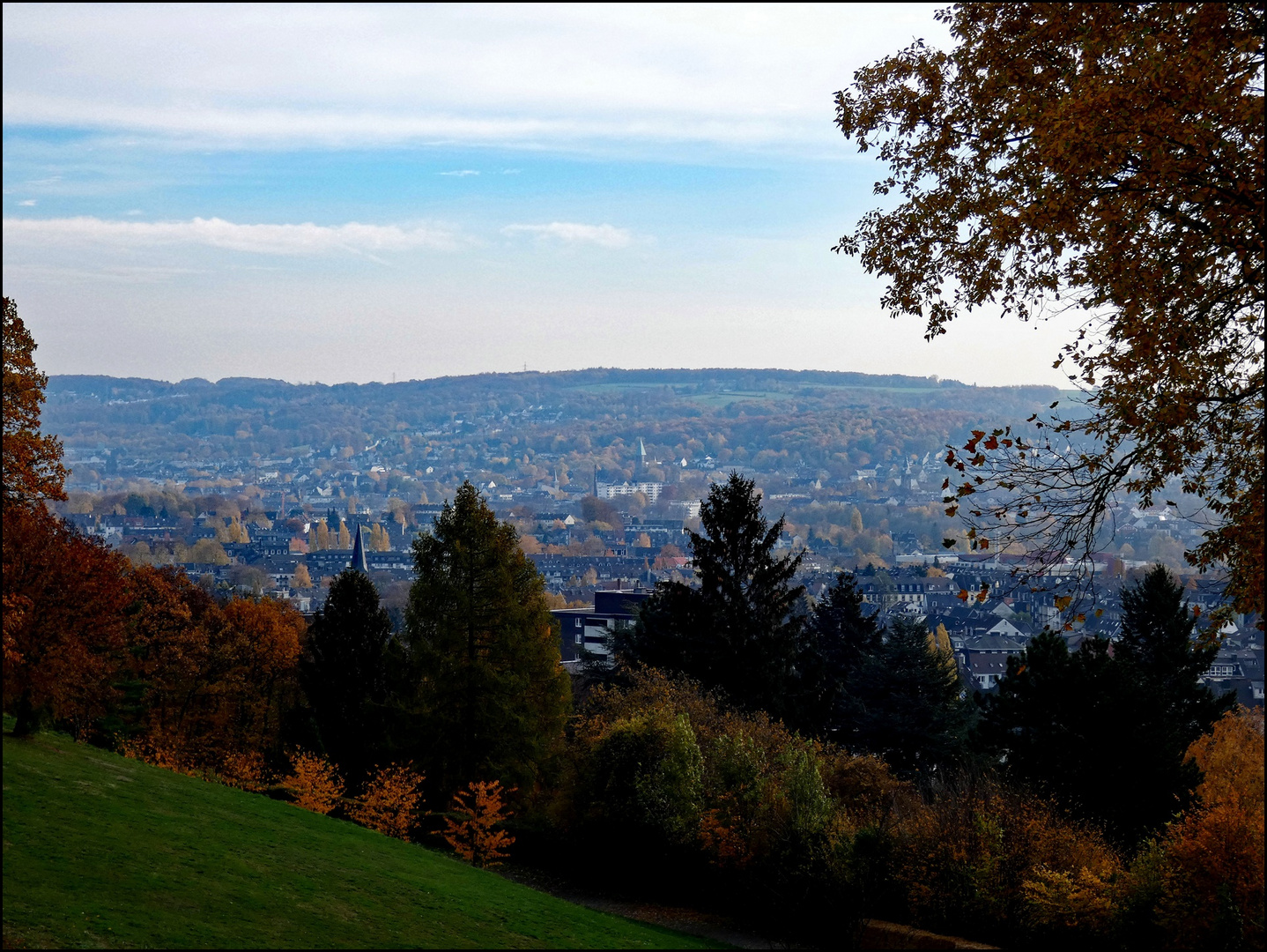 Blick auf Wuppertal