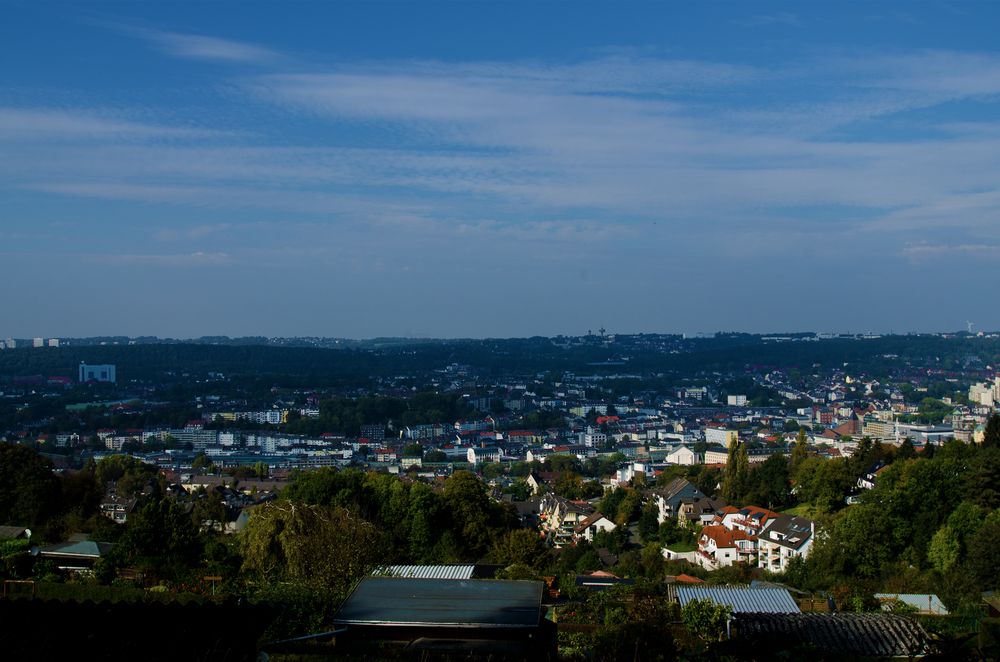 Blick auf Wuppertal fotografiert von Paul (11 Jahre alt)