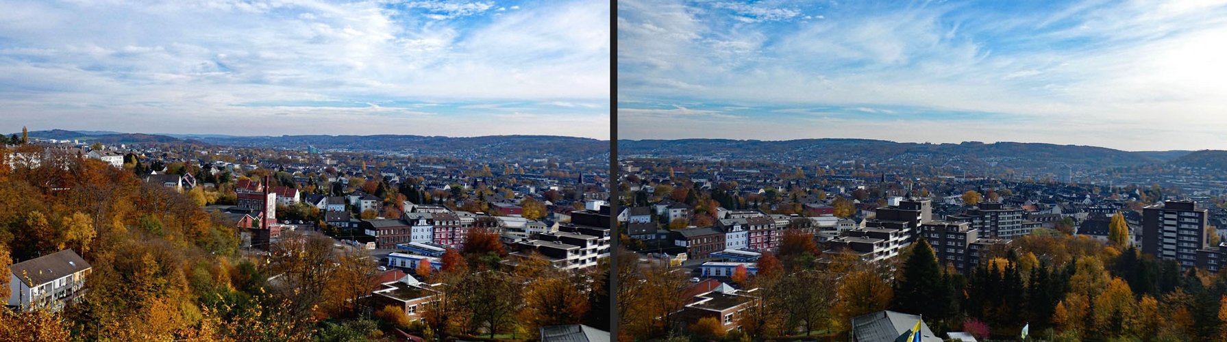 Blick auf Wuppertal Skywalk Nordpark Foto & Bild world, deutschland, westfalen Bilder auf