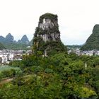 Blick auf Yangshuo