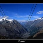 Blick auf Zermatt