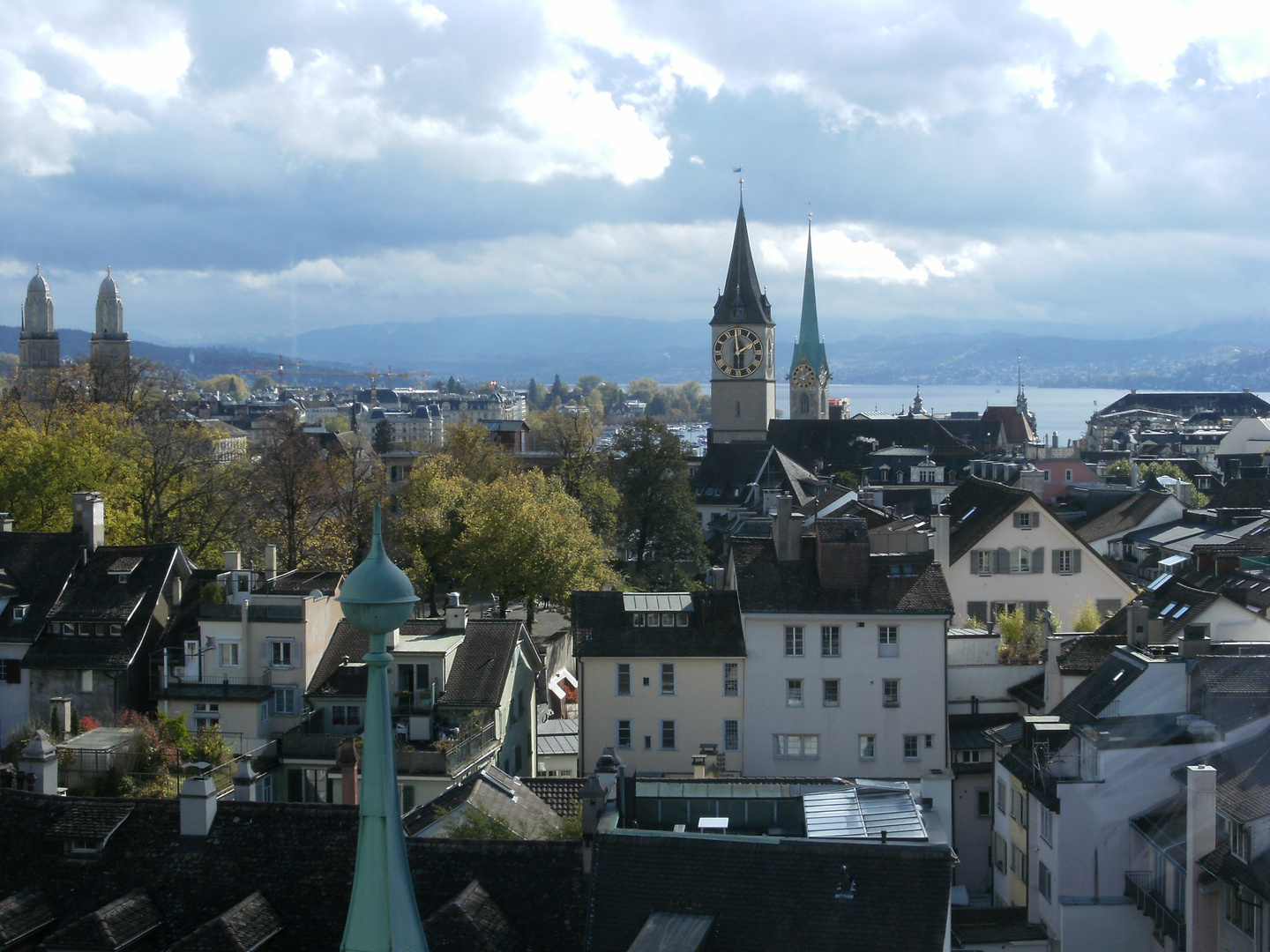 Blick auf Zürich