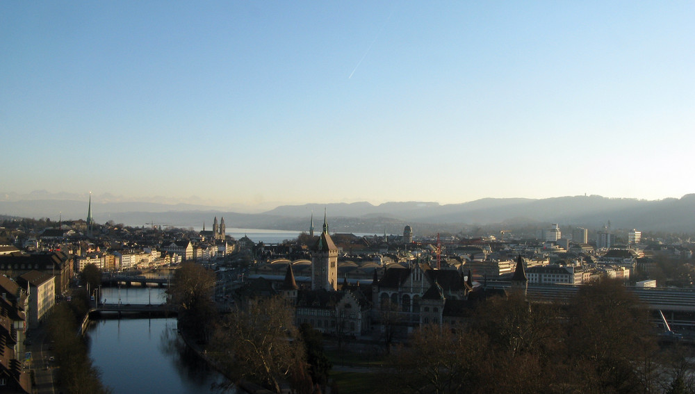 Blick auf Zürich