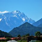 Blick auf Zugspitzmassiv