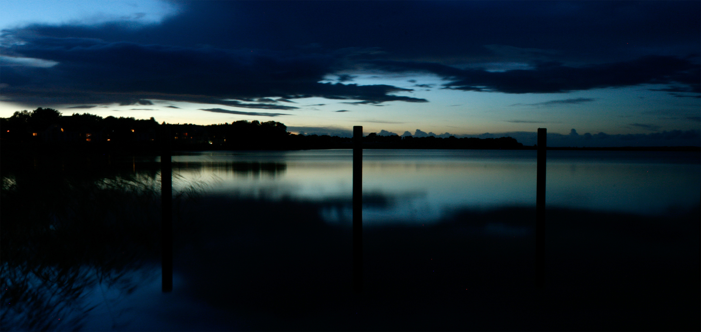 Blick aufs Achterwasser bei Balm/Usedom