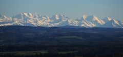 Blick auf's Berner Oberland