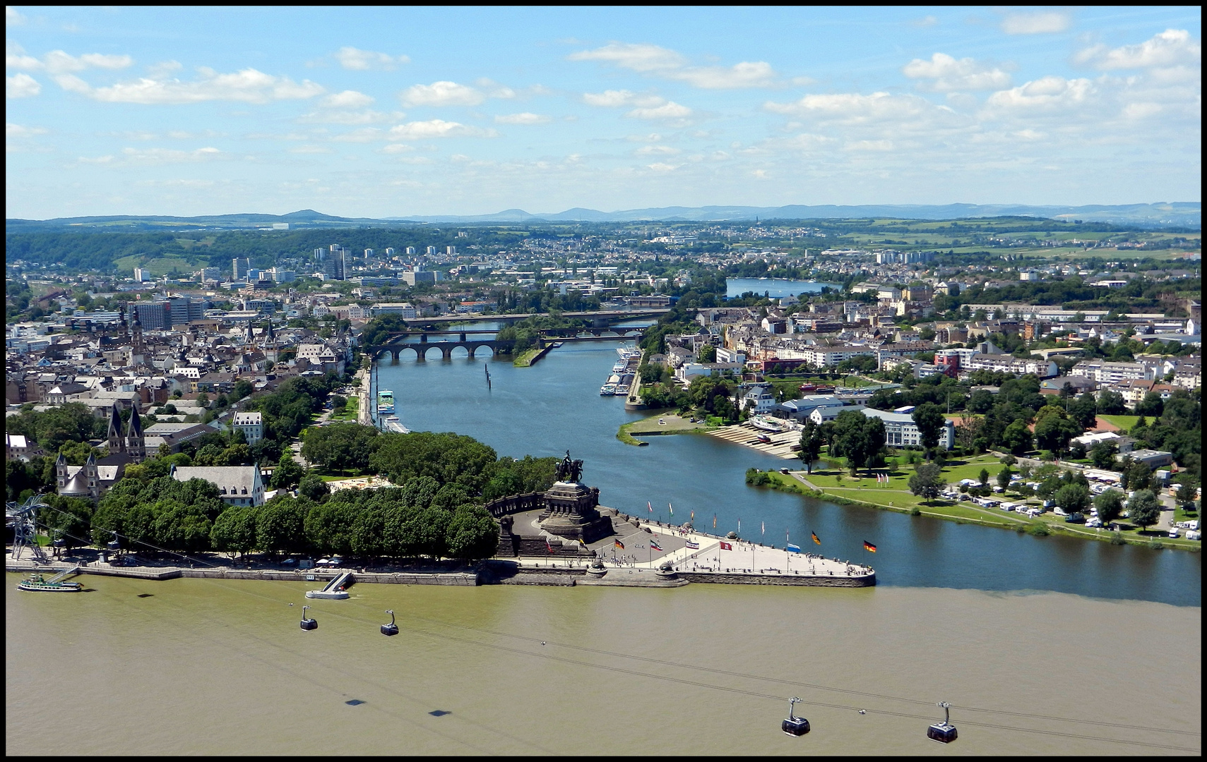 Blick auf's Deutsche Eck