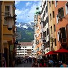 Blick aufs Goldene Dachl / Innsbrucker Altstadt