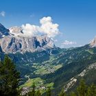 Blick aufs Grödner Joch