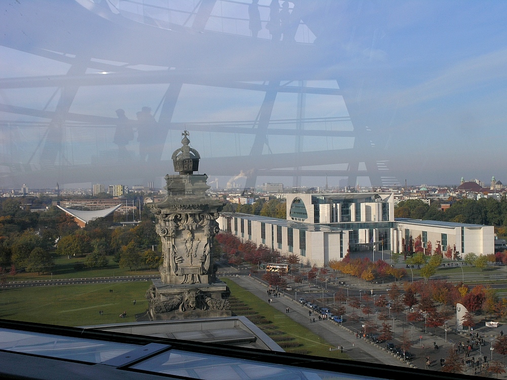 Blick auf's Kanzleramt