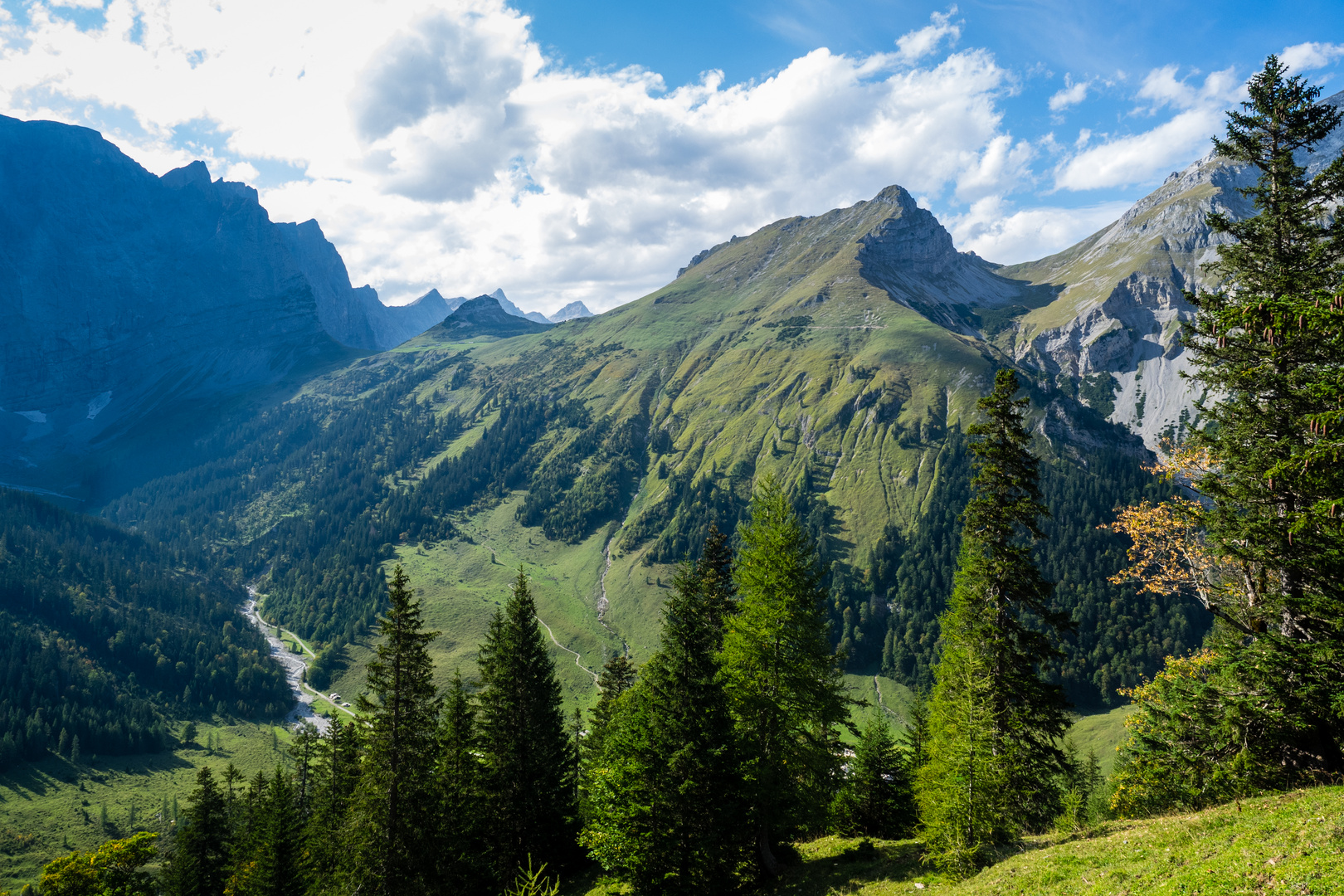 Blick auf´s Karwendel