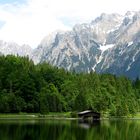 Blick aufs Karwendel vom Ferchensee