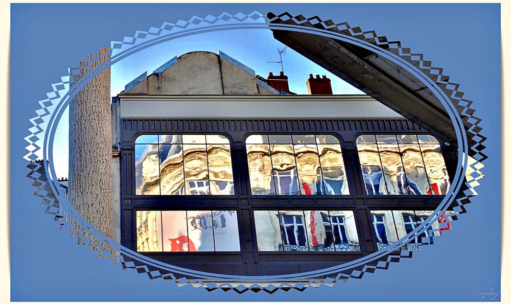 ° Blick auf's kleine LAFAYETTE in Dijon °