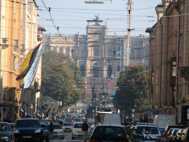 Blick auf´s Maximilianeum