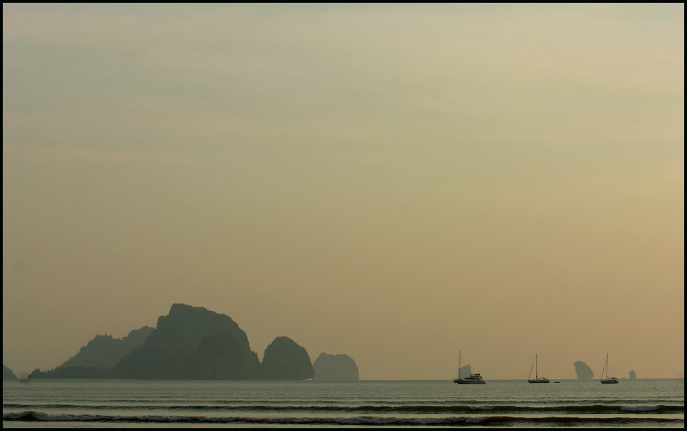 Blick auf´s Meer, Ao Nang, Krabi