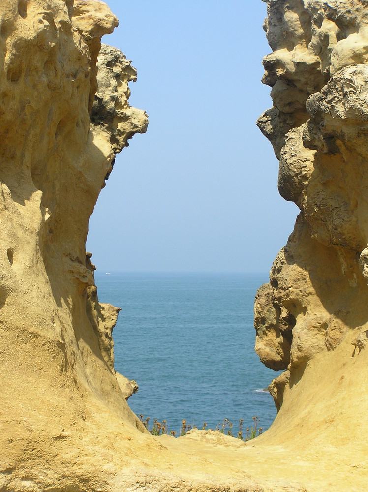 Blick aufs Meer - ( Atlantik - Biarritz )