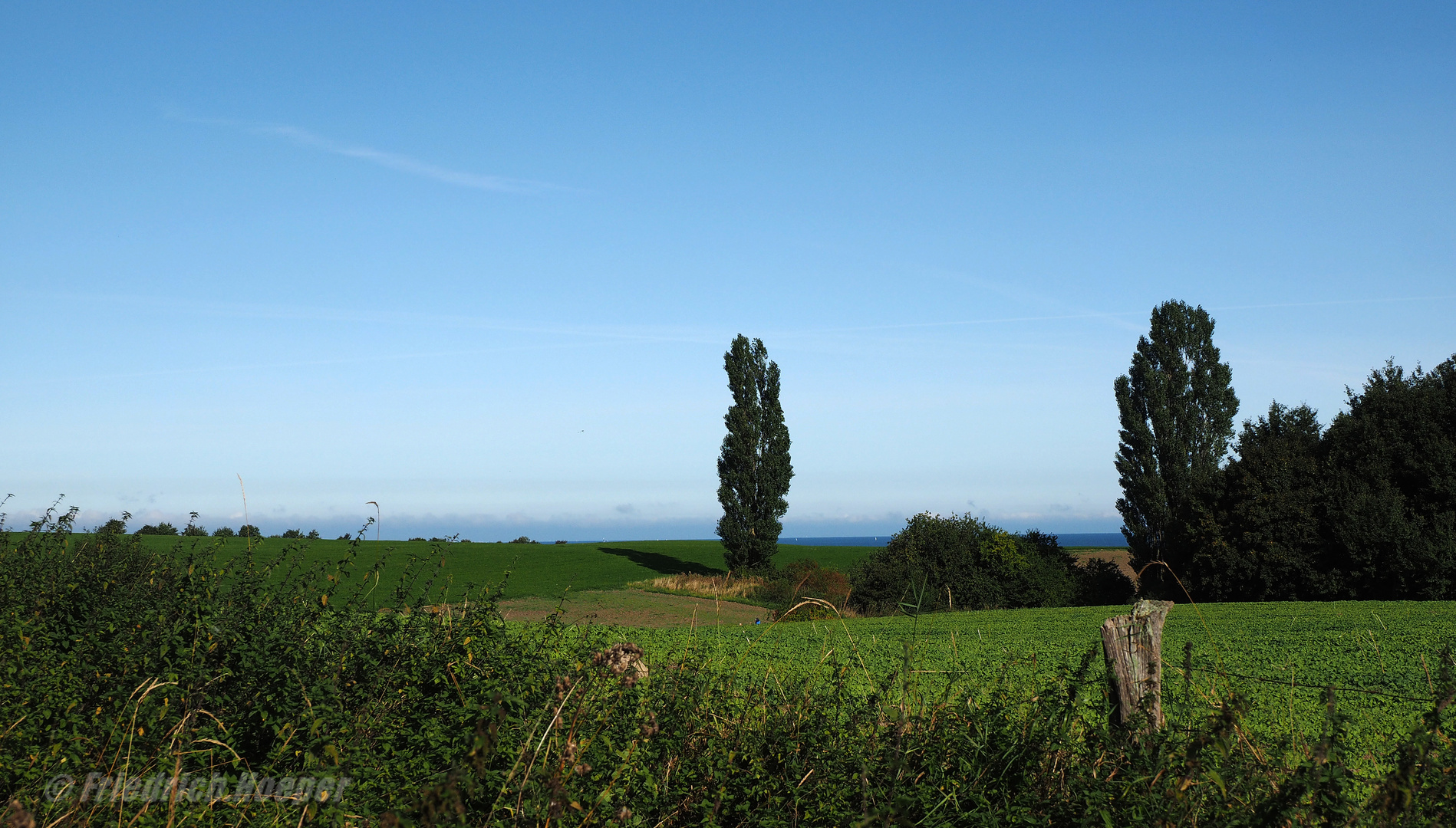 Blick auf´s Meer bei Stohl