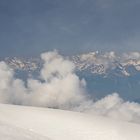 Blick auf`s Mont Blanc Massiv