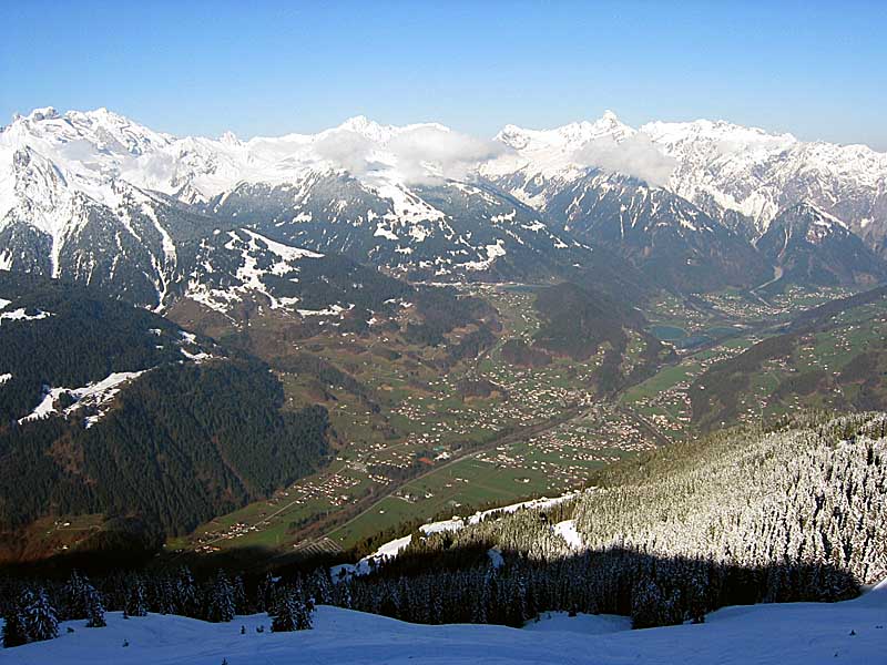 Blick auf's Montafon