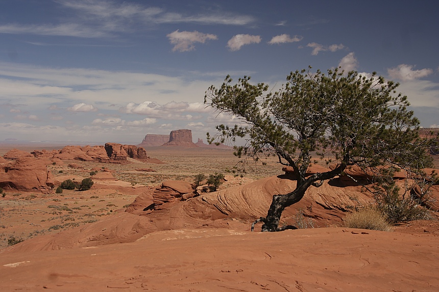 Blick aufs Monument Valley