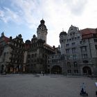 Blick aufs neue Rathaus