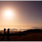 Blick aufs offene Wolkenmeer