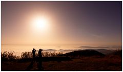 Blick aufs offene Wolkenmeer