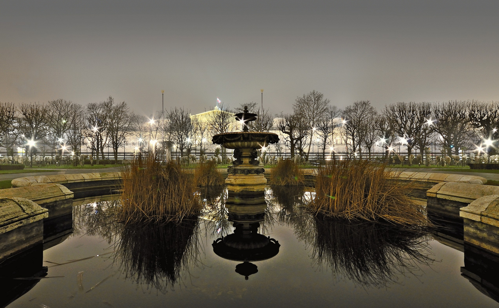 Blick aufs Parlament Wien