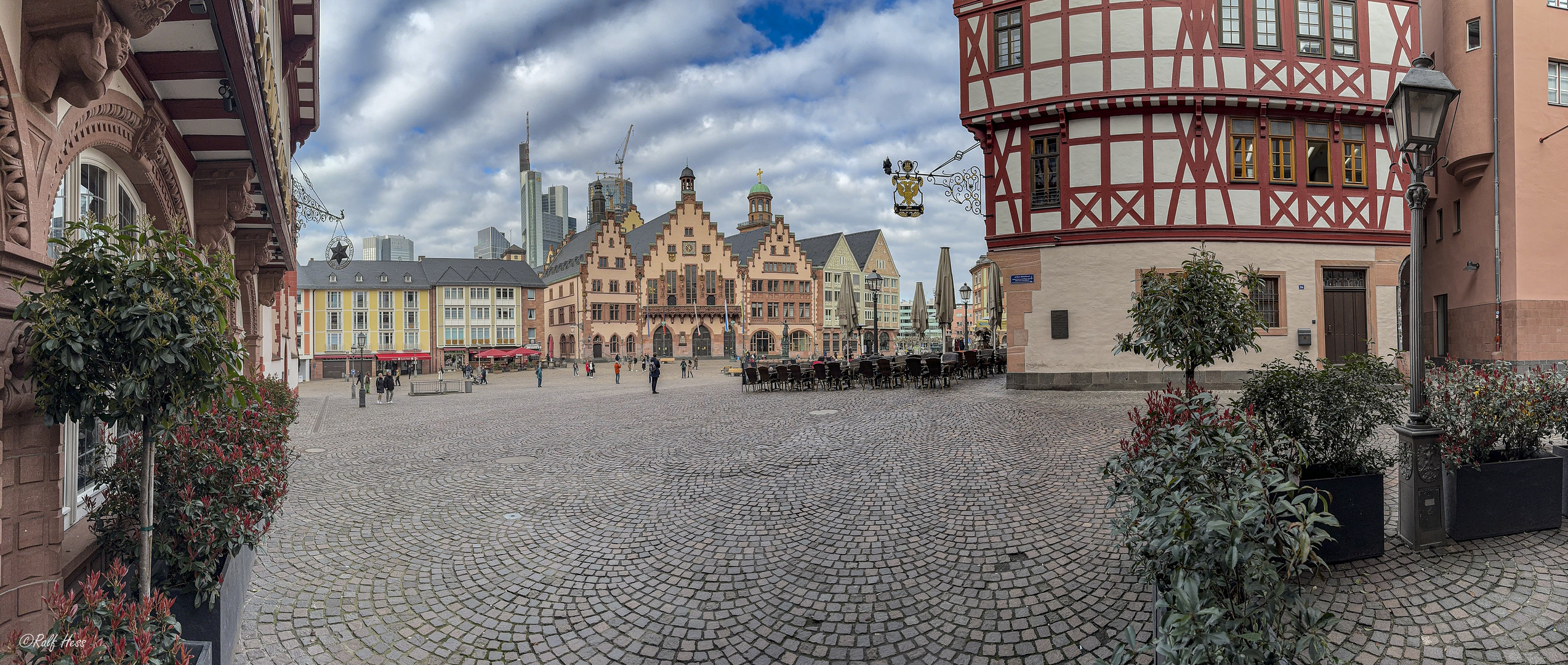 Blick aufs Rathaus