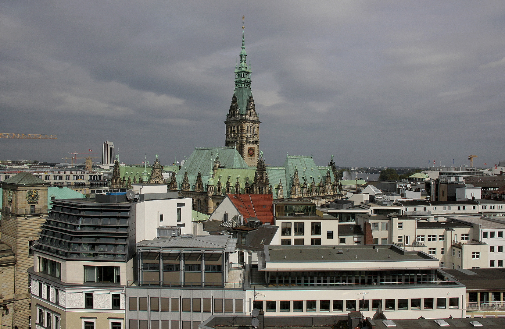 Blick auf's Rathaus