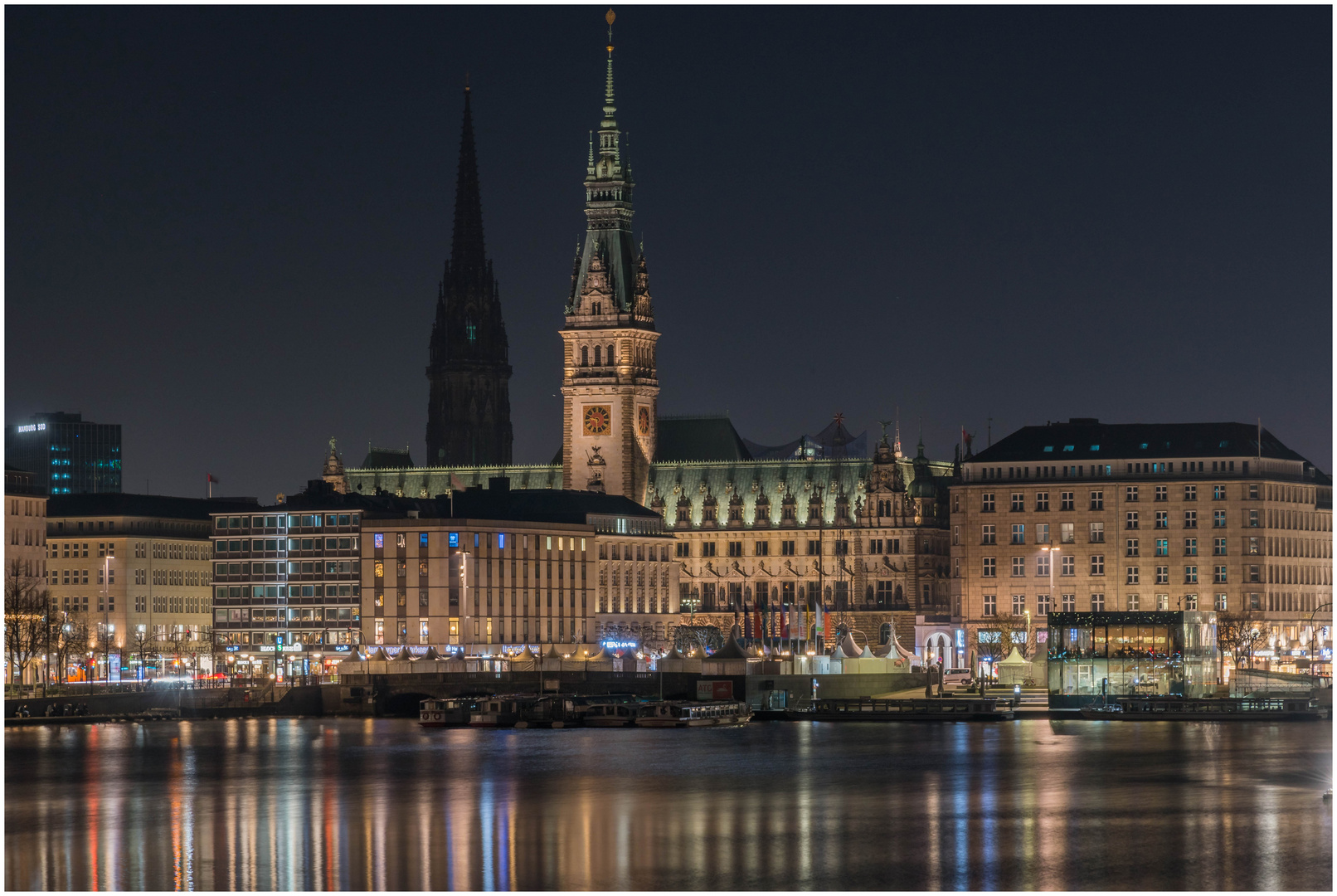 Blick aufs Rathaus