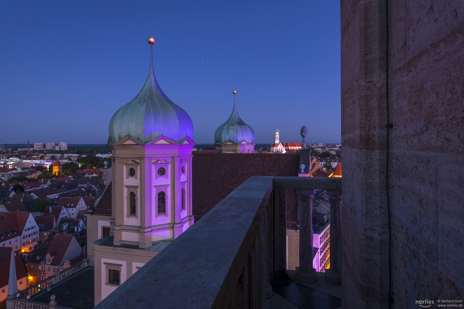 Blick aufs Rathaus